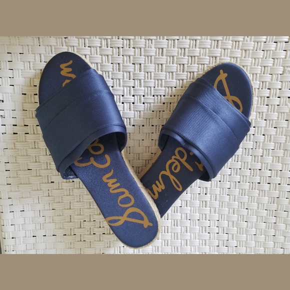 Sam Edelman Shoes - Sam Edelman NWOT Blue Lars Espadrilles Slides 8